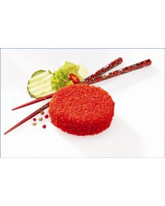 Pittige vegetarische bamischijf