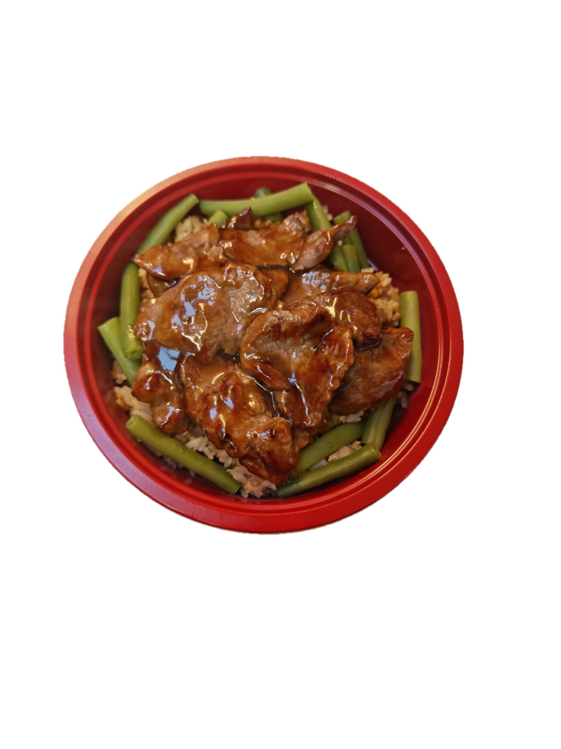 Teppan beef bowl