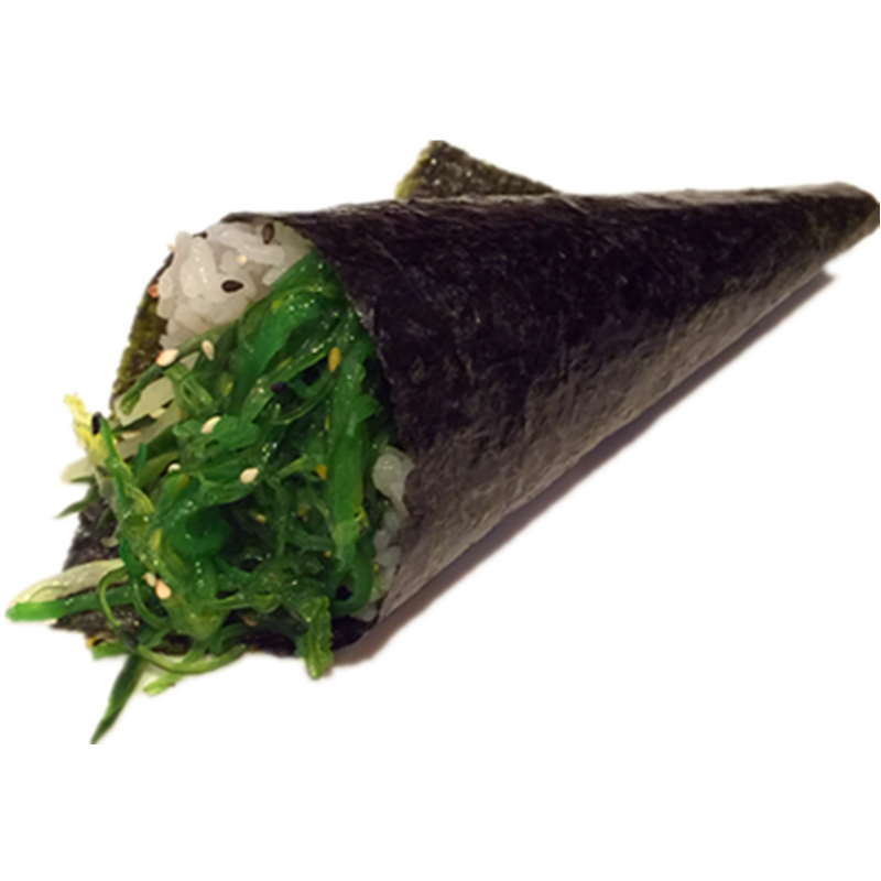 124. Chuka wakame handroll