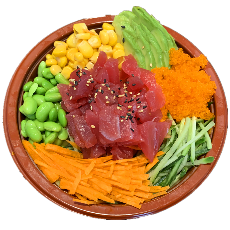 77. Tuna poke rice
