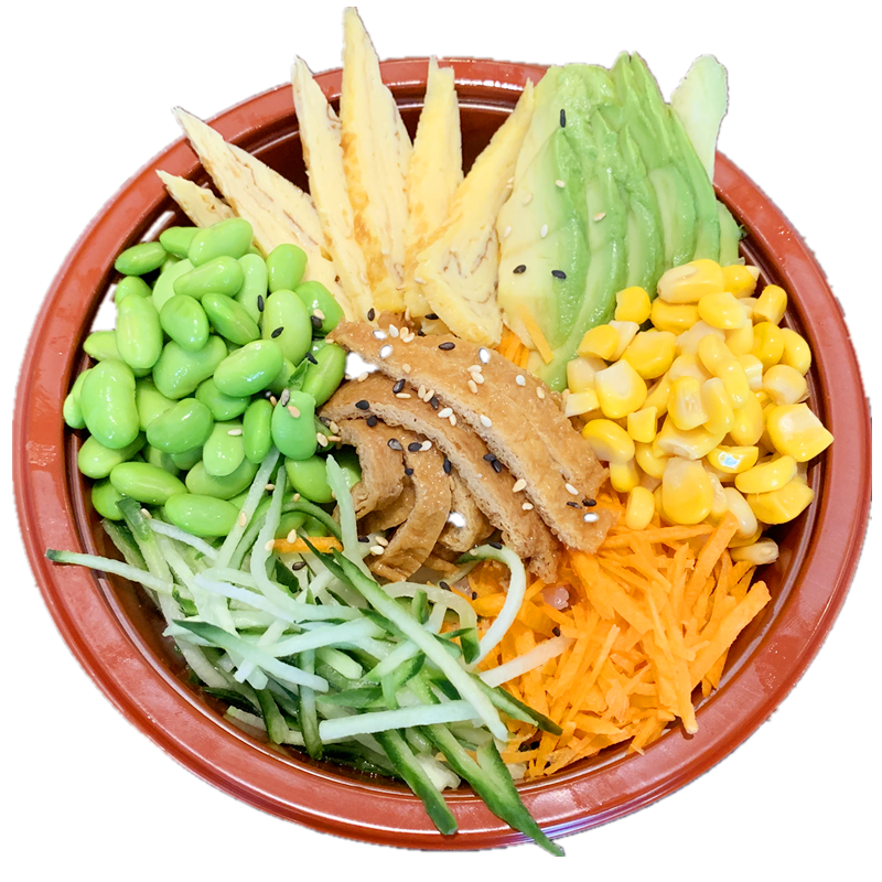 78. Veggi poke rice