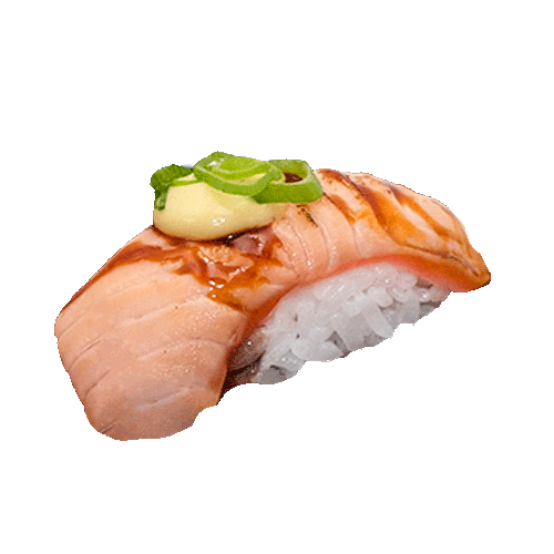 S31. Nigiri Geflambeerd Zalm 