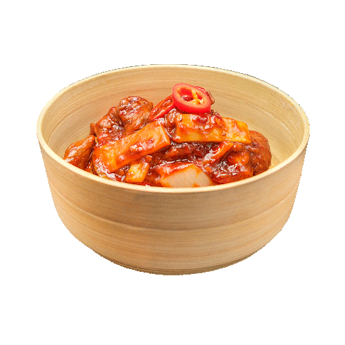 Runderhaas met Sichuan Saus