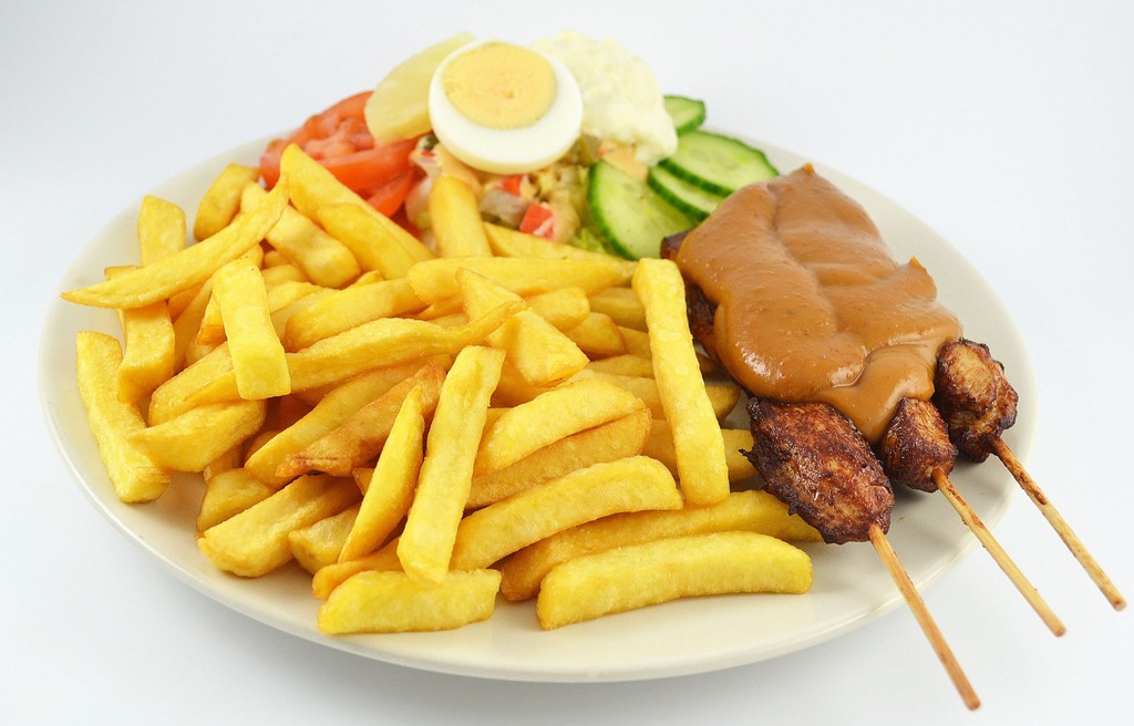 Kipspies Menu