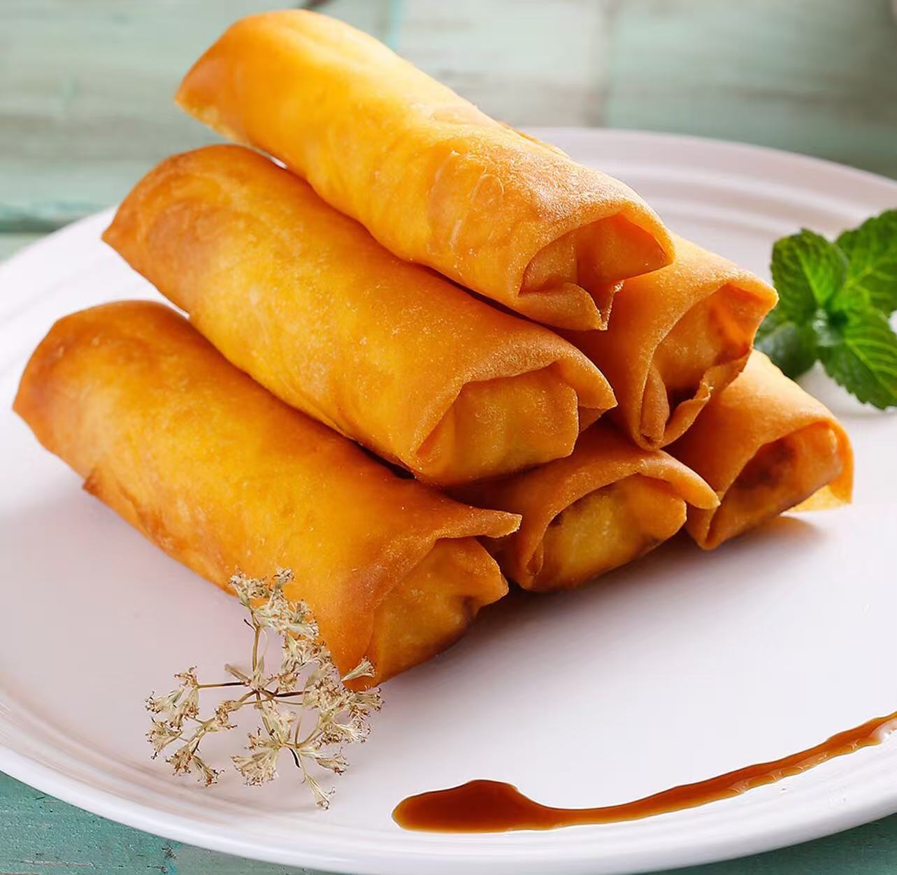 Vegetarian Spring Rolls ( 6 pcs )