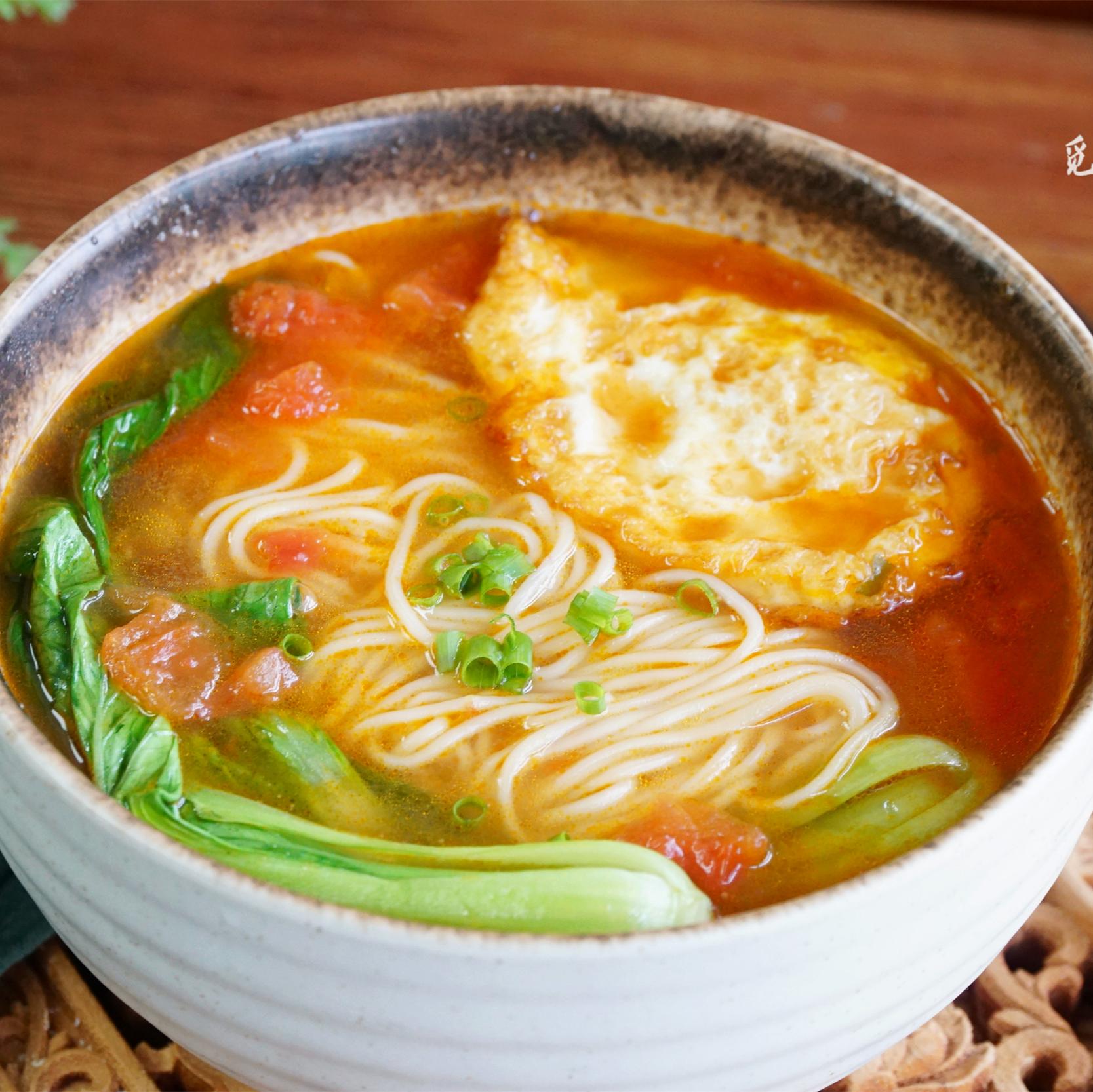Vegetarian Noodles Soup