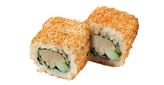Sake salade inside-out