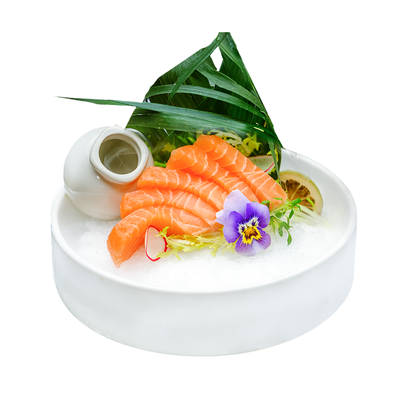 61. Zalm sashimi ( 6 st